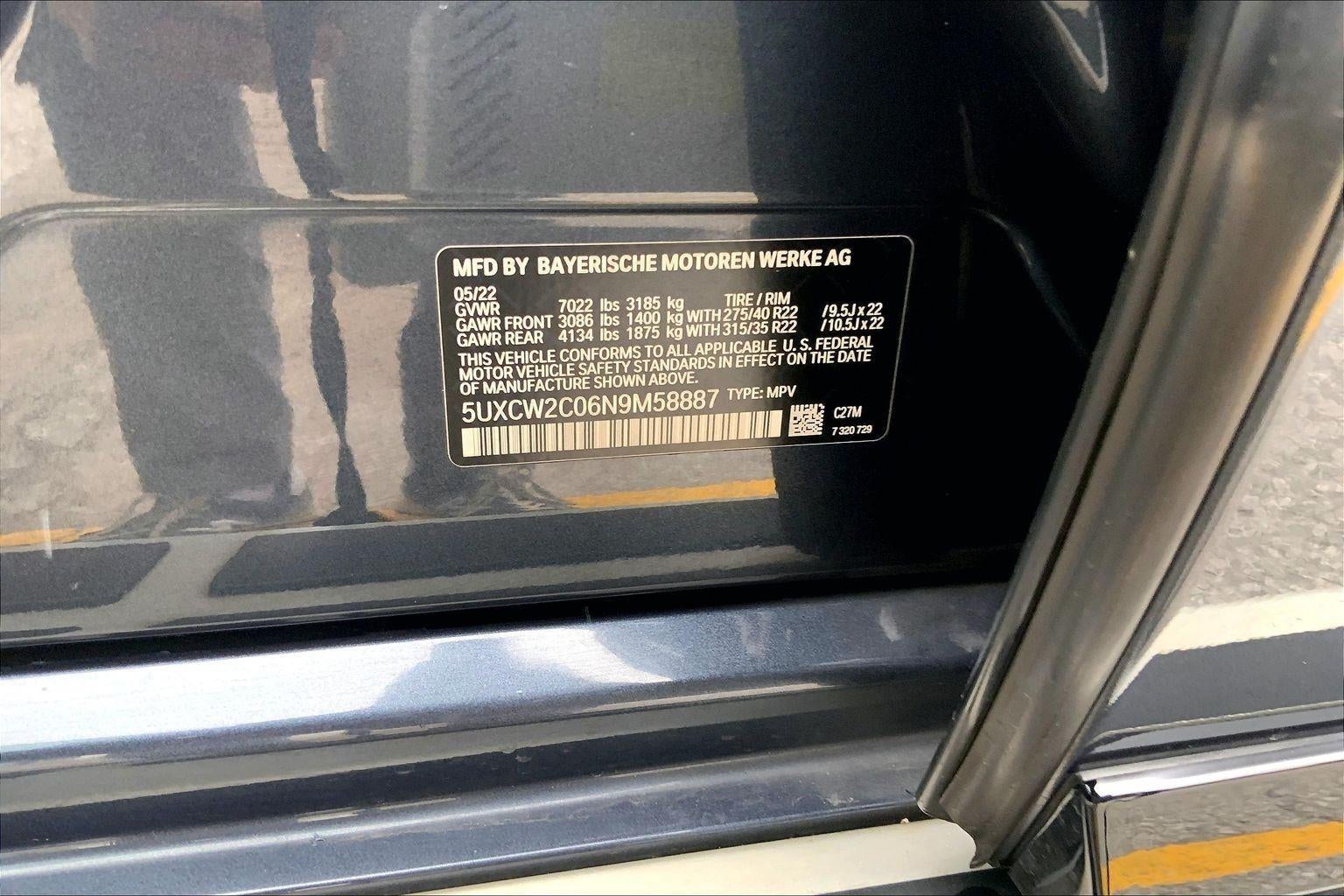 2022 BMW X7 xDrive40i