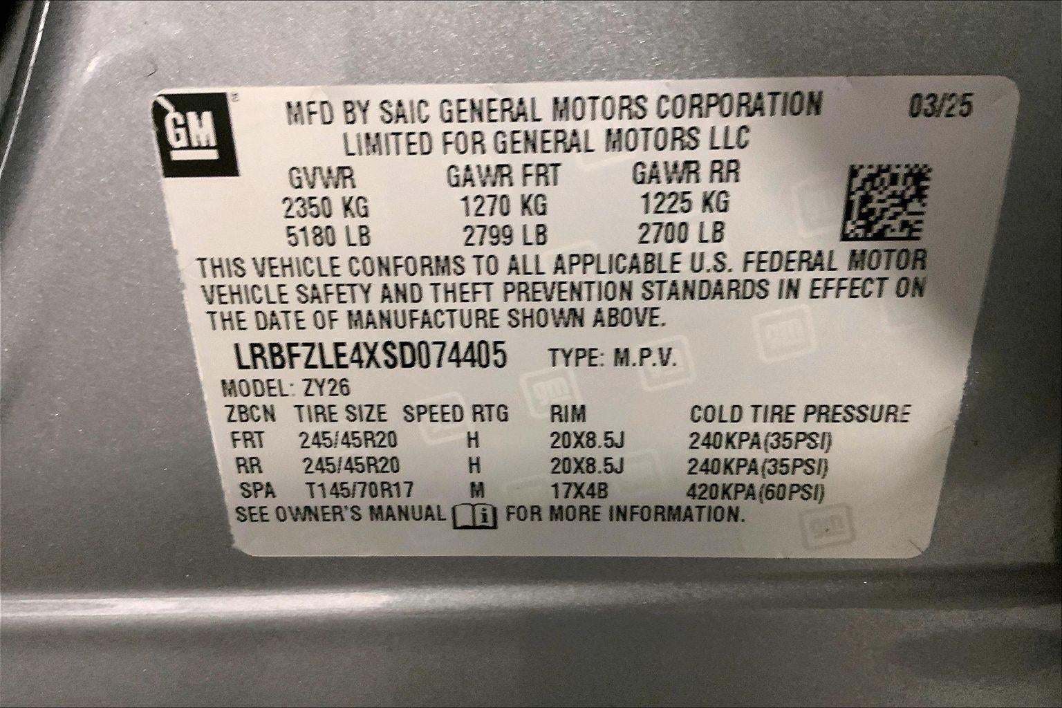 2025 Buick Envision Sport Touring