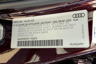 2015 Audi A3 2.0T Prestige