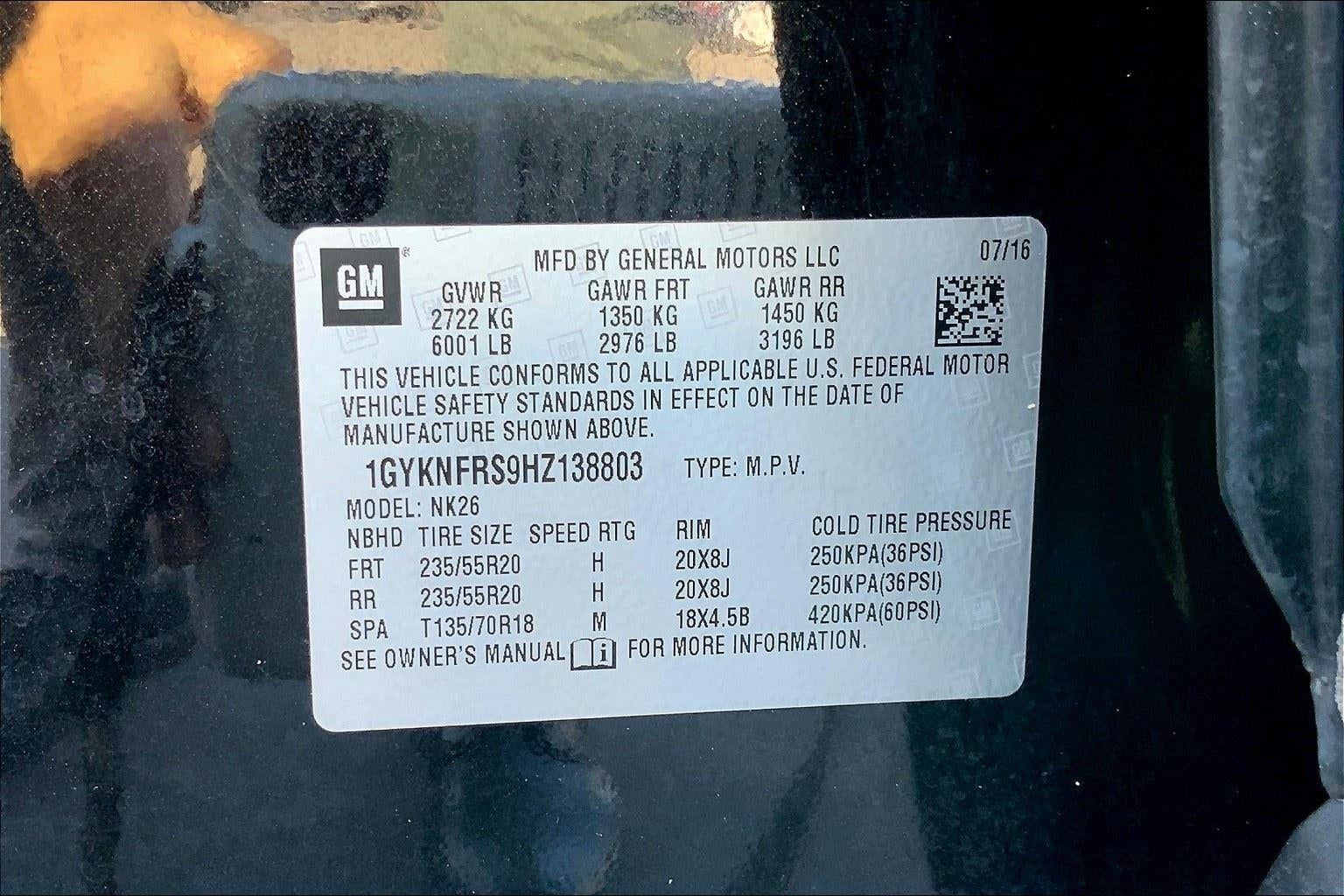 2017 Cadillac XT5 Platinum AWD