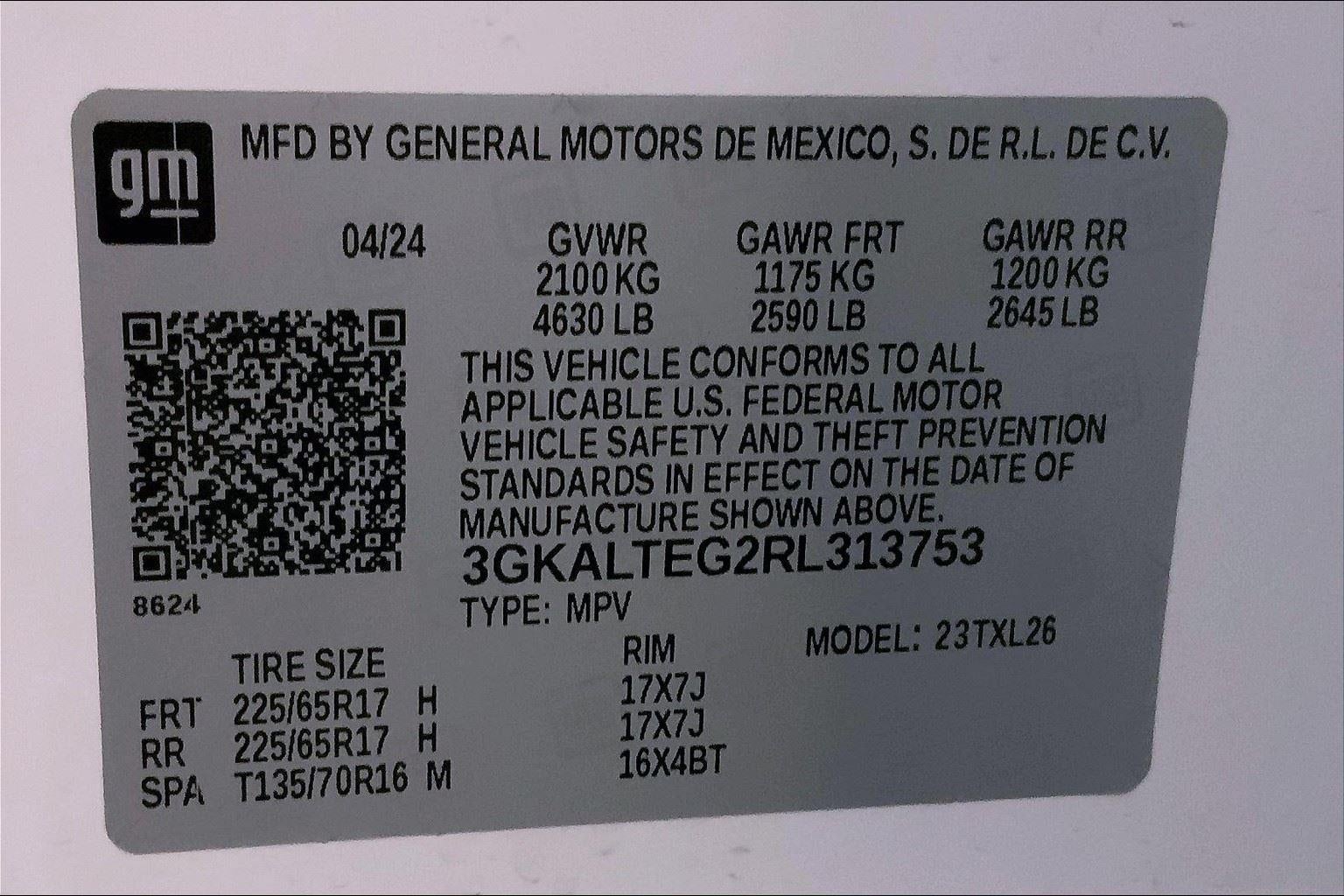 2024 GMC Terrain SLE