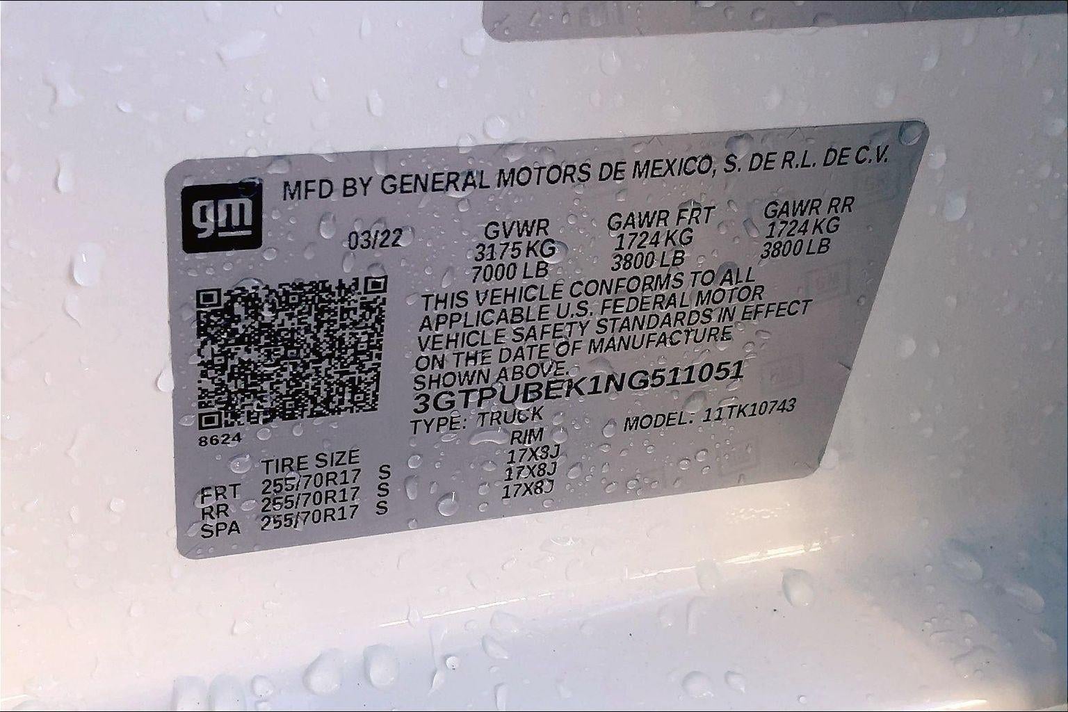 2022 GMC Sierra 1500 SLE