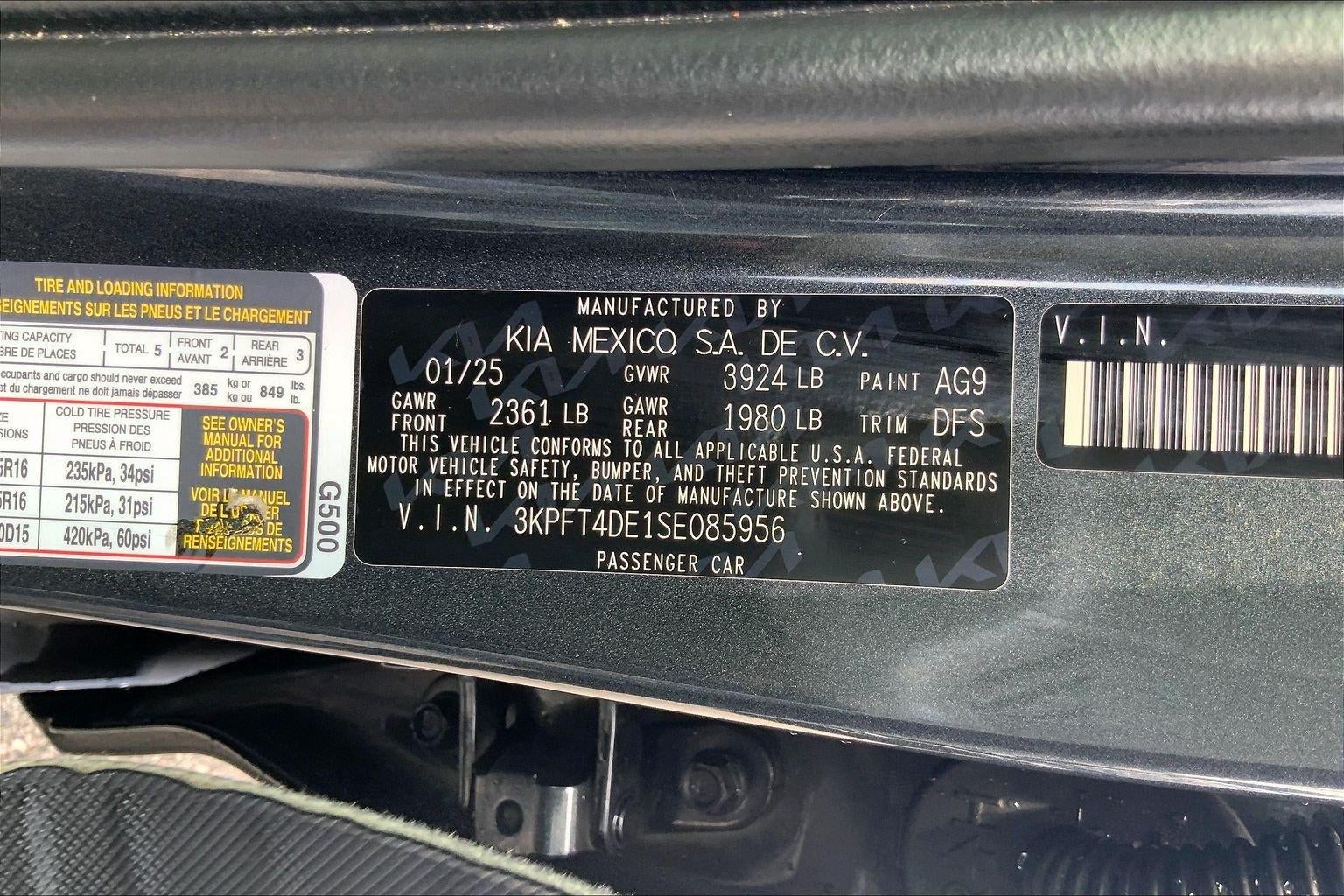 2025 Kia K4 LXS