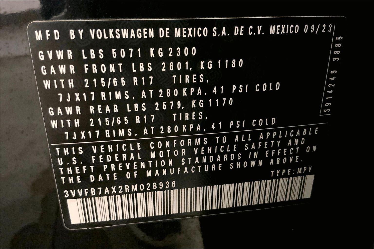 2024 Volkswagen Tiguan S