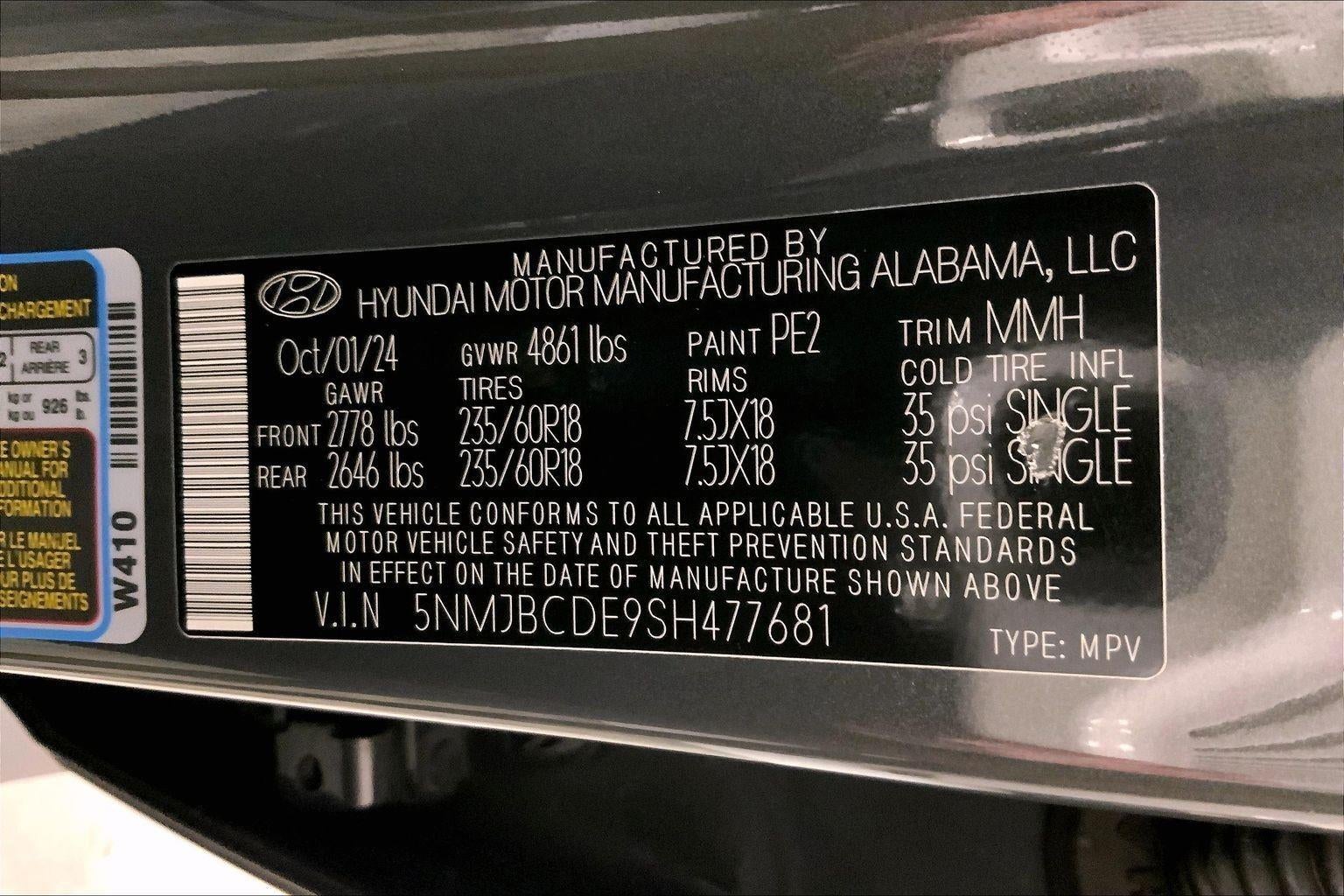 2025 Hyundai Tucson SEL