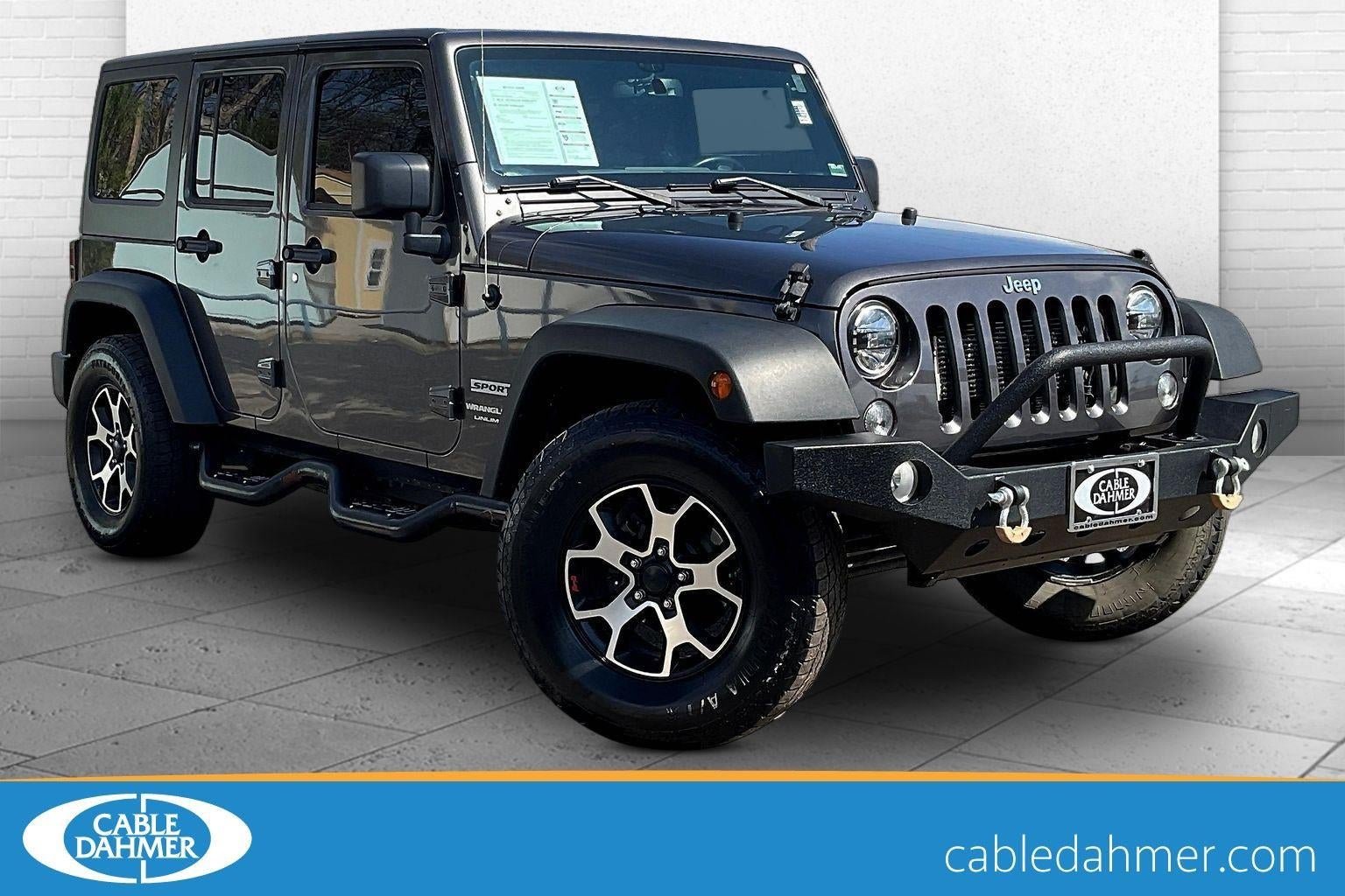 2018 Jeep Wrangler JK Unlimited Sport S