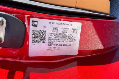 2023 Chevrolet Corvette Stingray 3LT