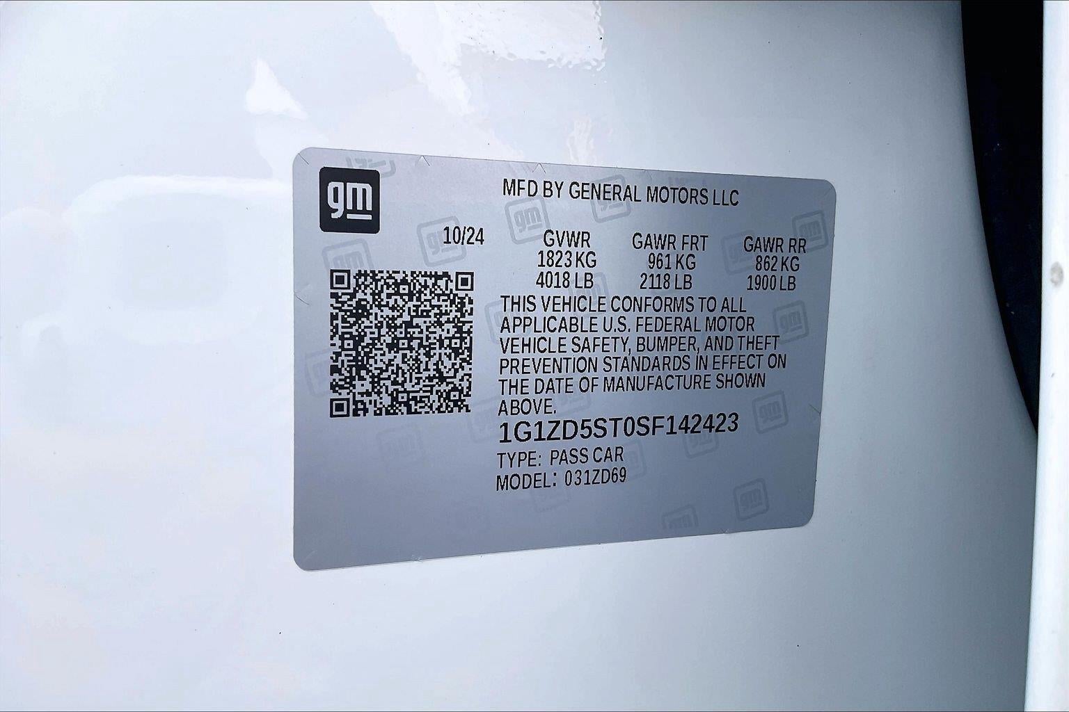 2025 Chevrolet Malibu 1LT