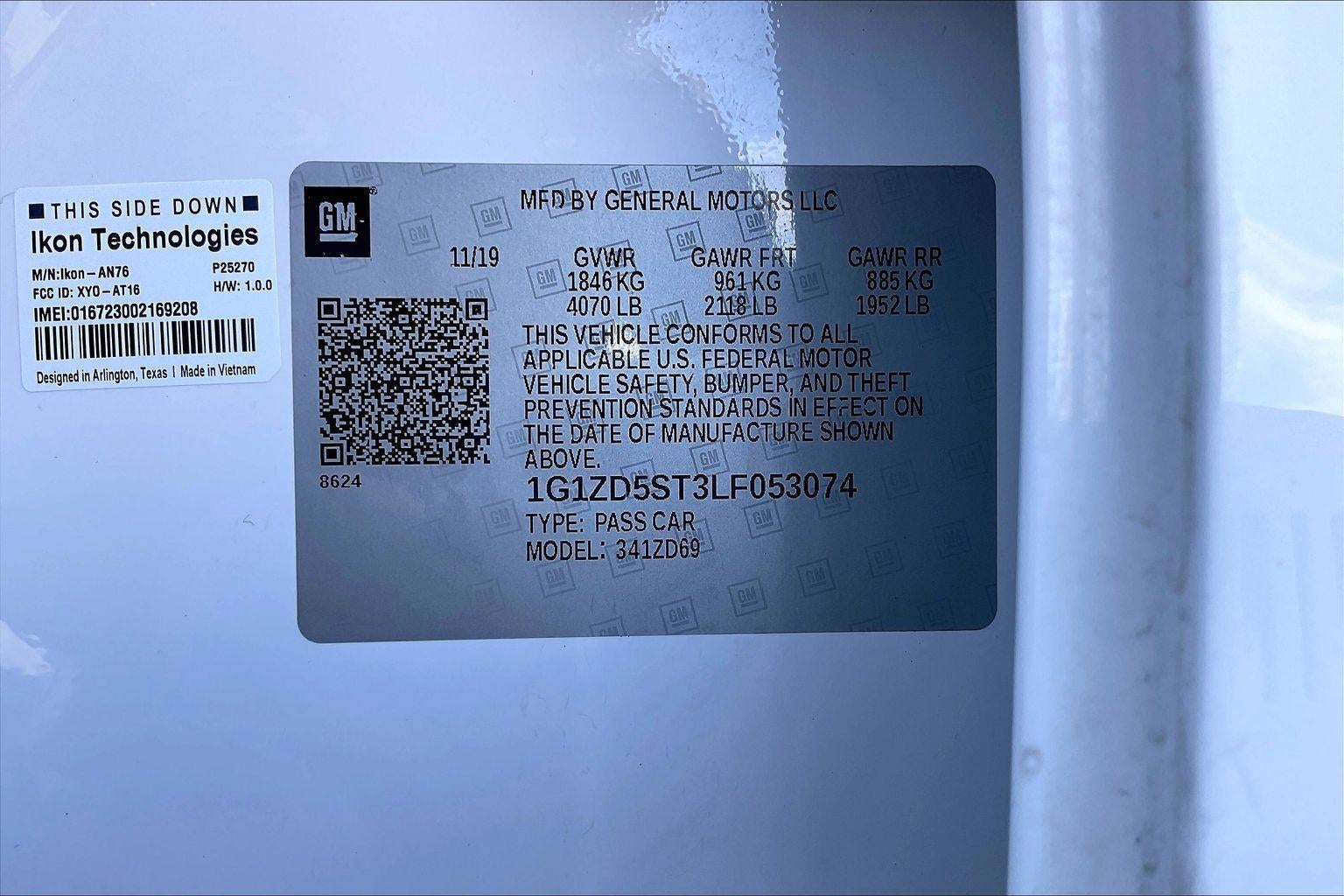 2020 Chevrolet Malibu LT