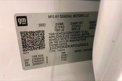 2023 Chevrolet Silverado 1500 LT (2FL)