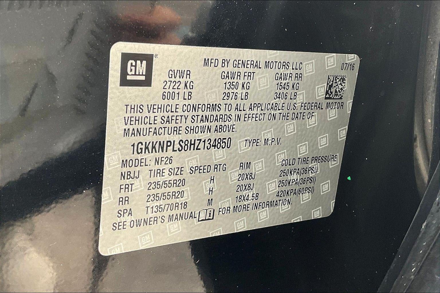 2017 GMC Acadia Denali