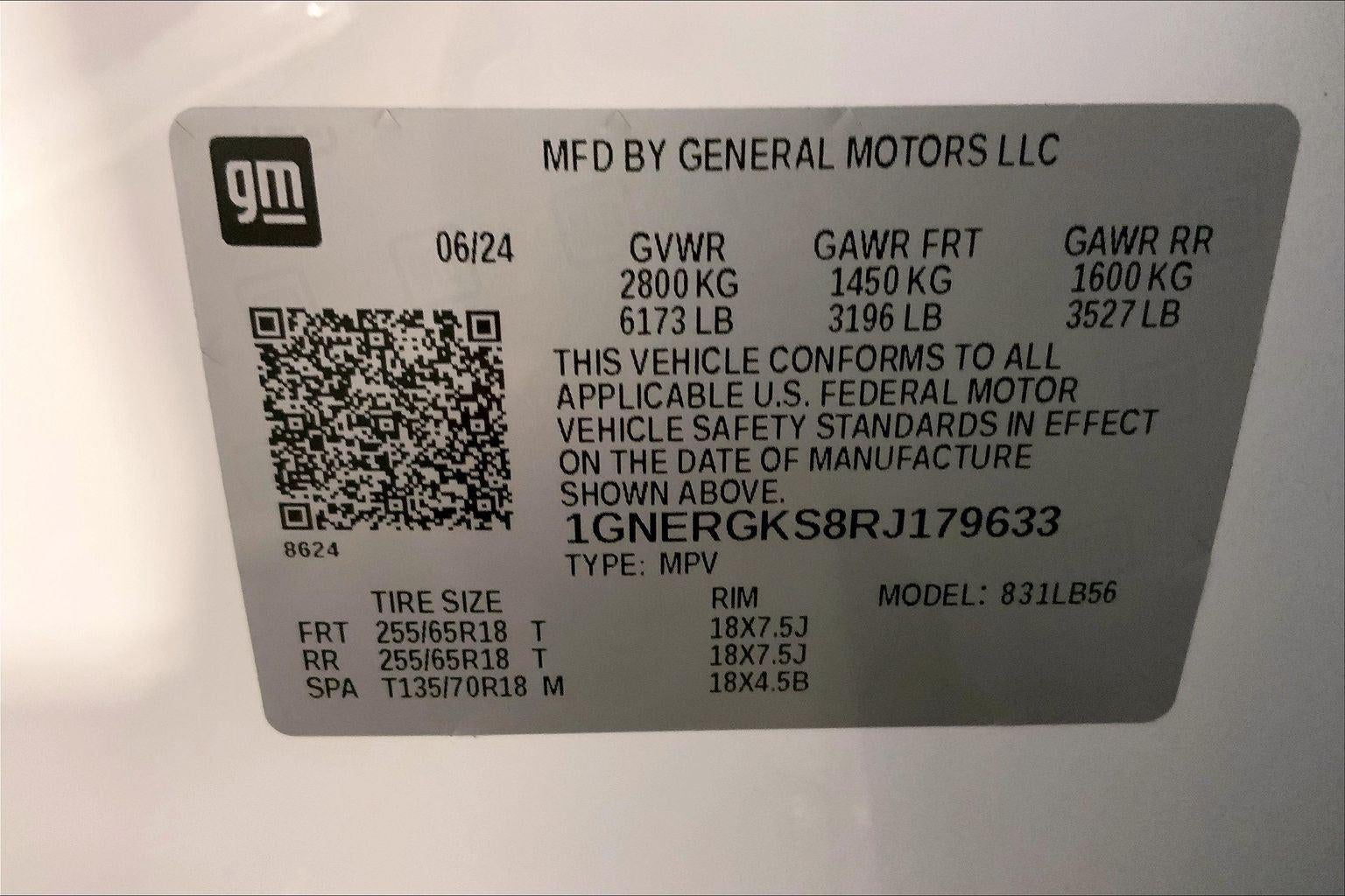 2024 Chevrolet Traverse LT