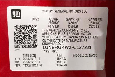 2023 Chevrolet Traverse LT Cloth