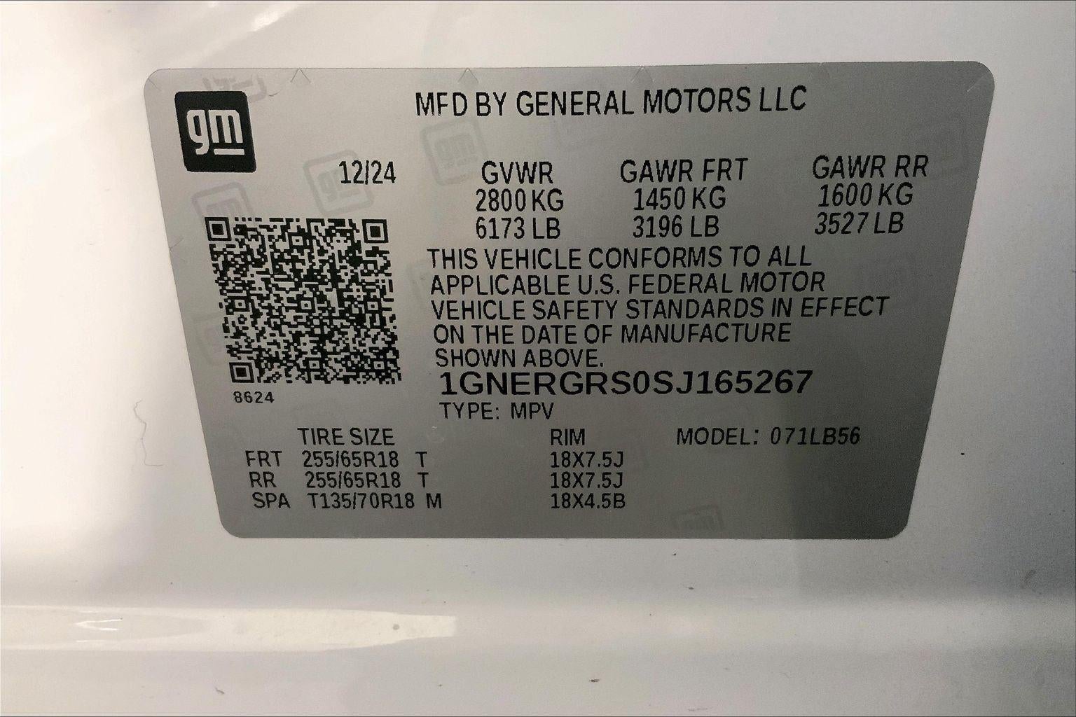 2025 Chevrolet Traverse LT