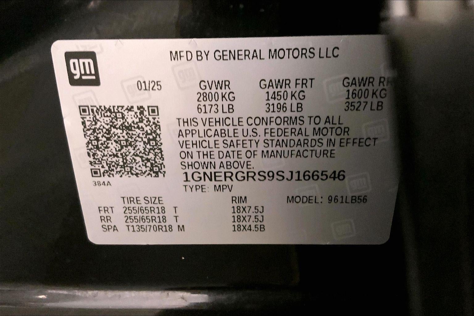 2025 Chevrolet Traverse LT