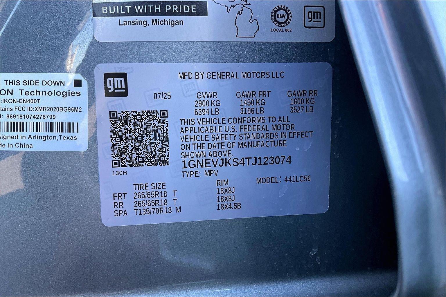 2026 Chevrolet Traverse Z71