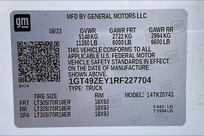 2024 GMC Sierra 2500 HD AT4X