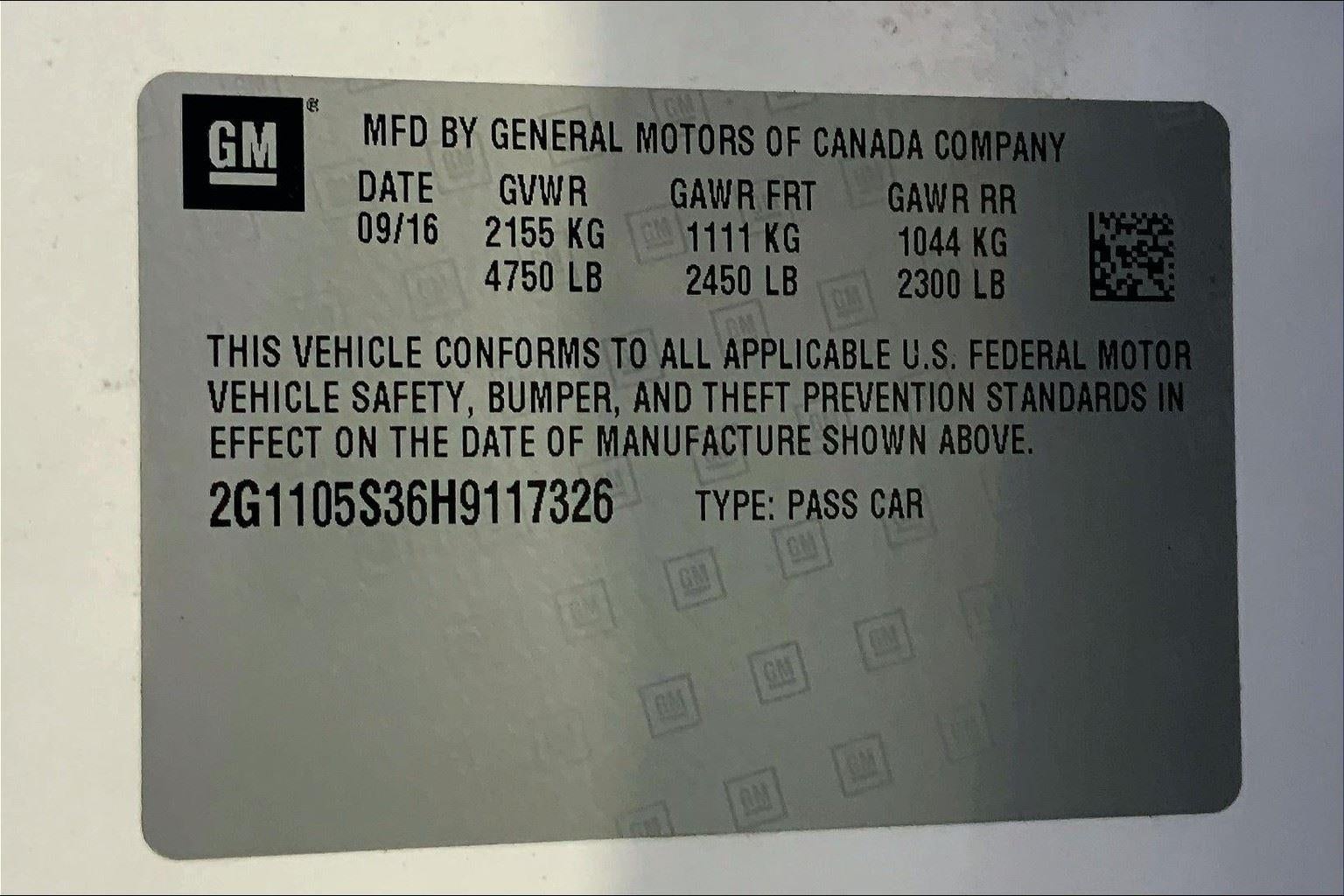 2017 Chevrolet Impala LT