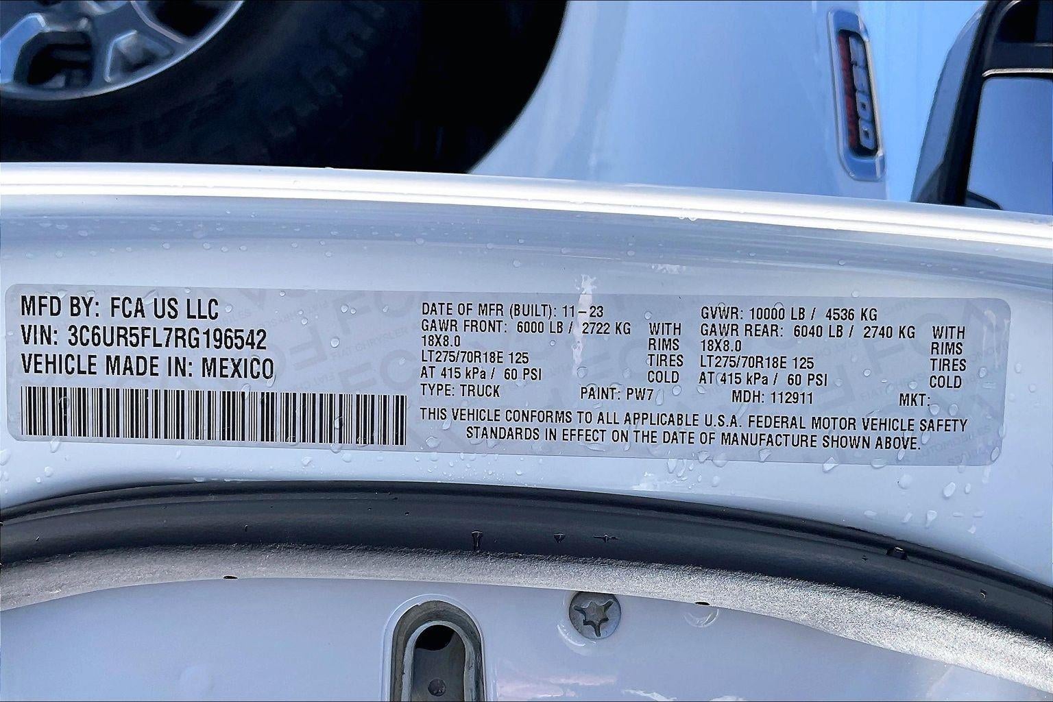 2024 RAM 2500 Laramie