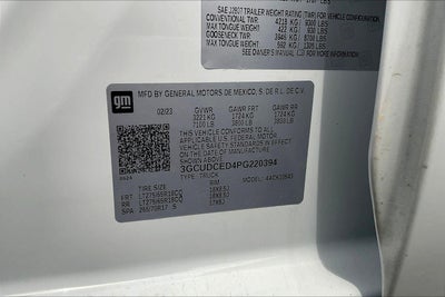 2023 Chevrolet Silverado 1500 Custom Trail Boss