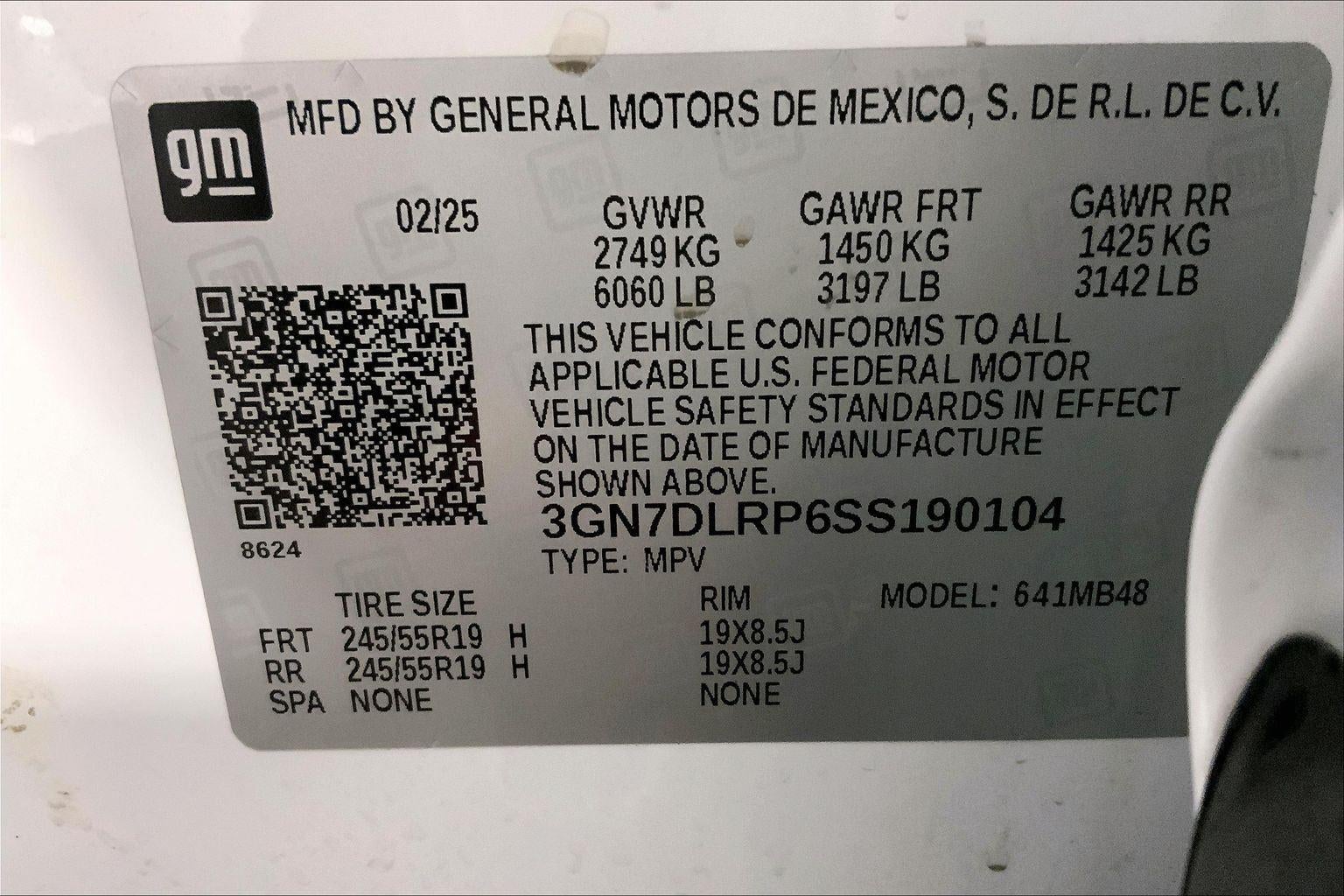 2025 Chevrolet Equinox EV LT