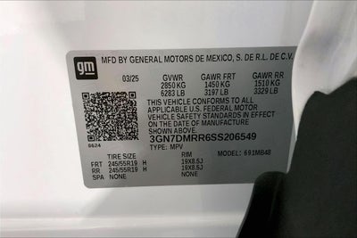 2025 Chevrolet Equinox EV LT