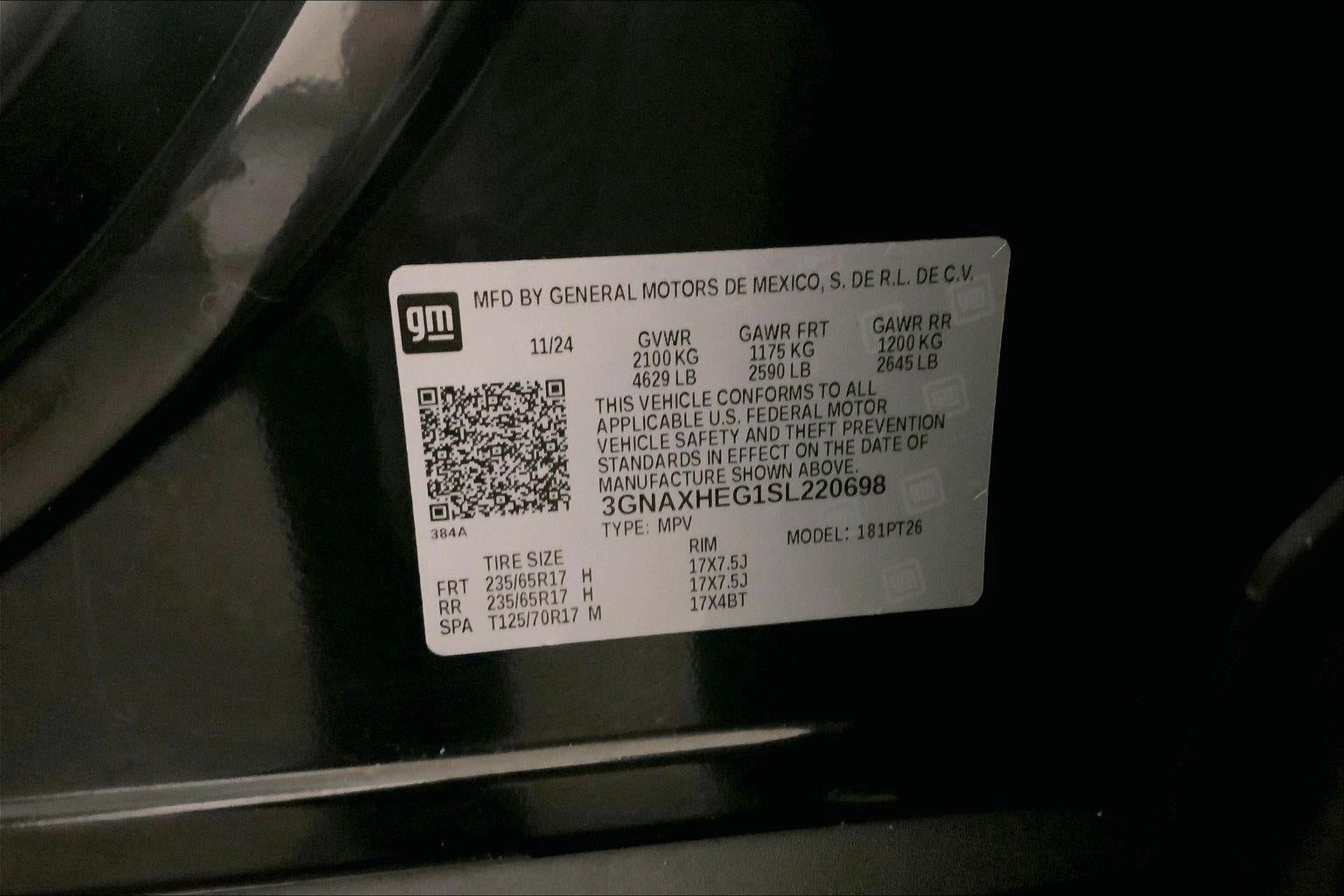 2025 Chevrolet Equinox LT