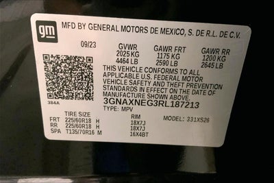 2024 Chevrolet Equinox Premier