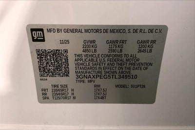 2026 Chevrolet Equinox LT