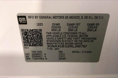 2024 Chevrolet Equinox LT