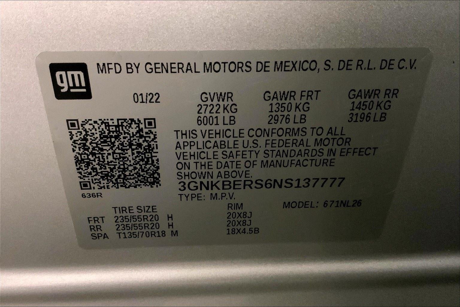 2022 Chevrolet Blazer RS