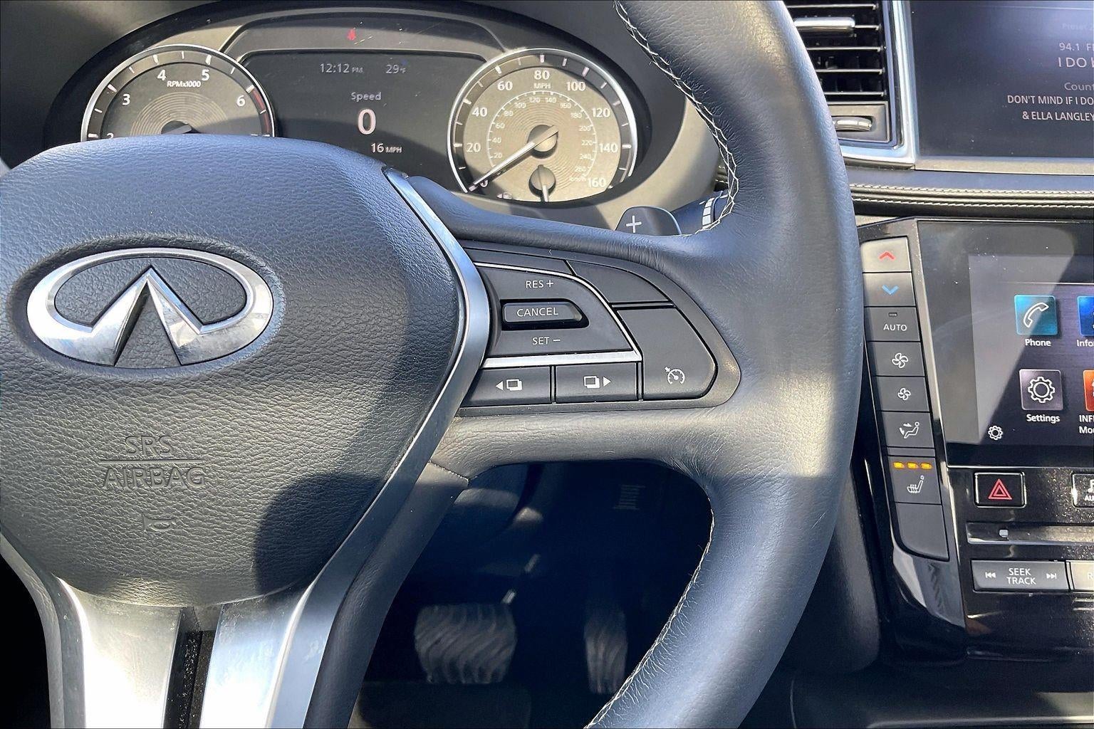 2020 INFINITI QX50 LUXE