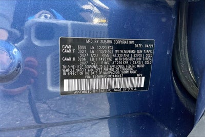 2021 Subaru Ascent Limited