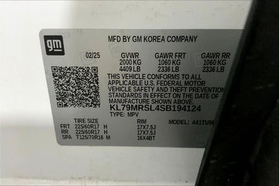 2025 Chevrolet Trailblazer LT