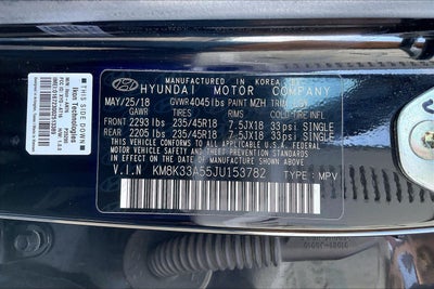 2018 Hyundai Kona Limited