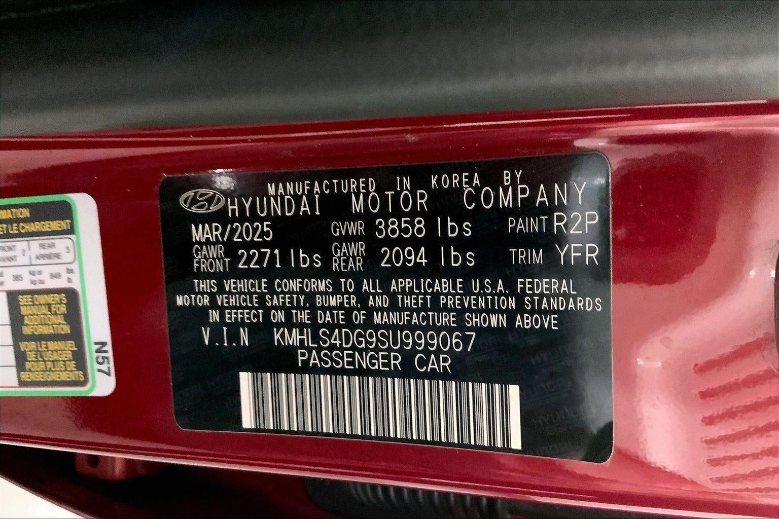 2025 Hyundai Elantra SEL Convenience