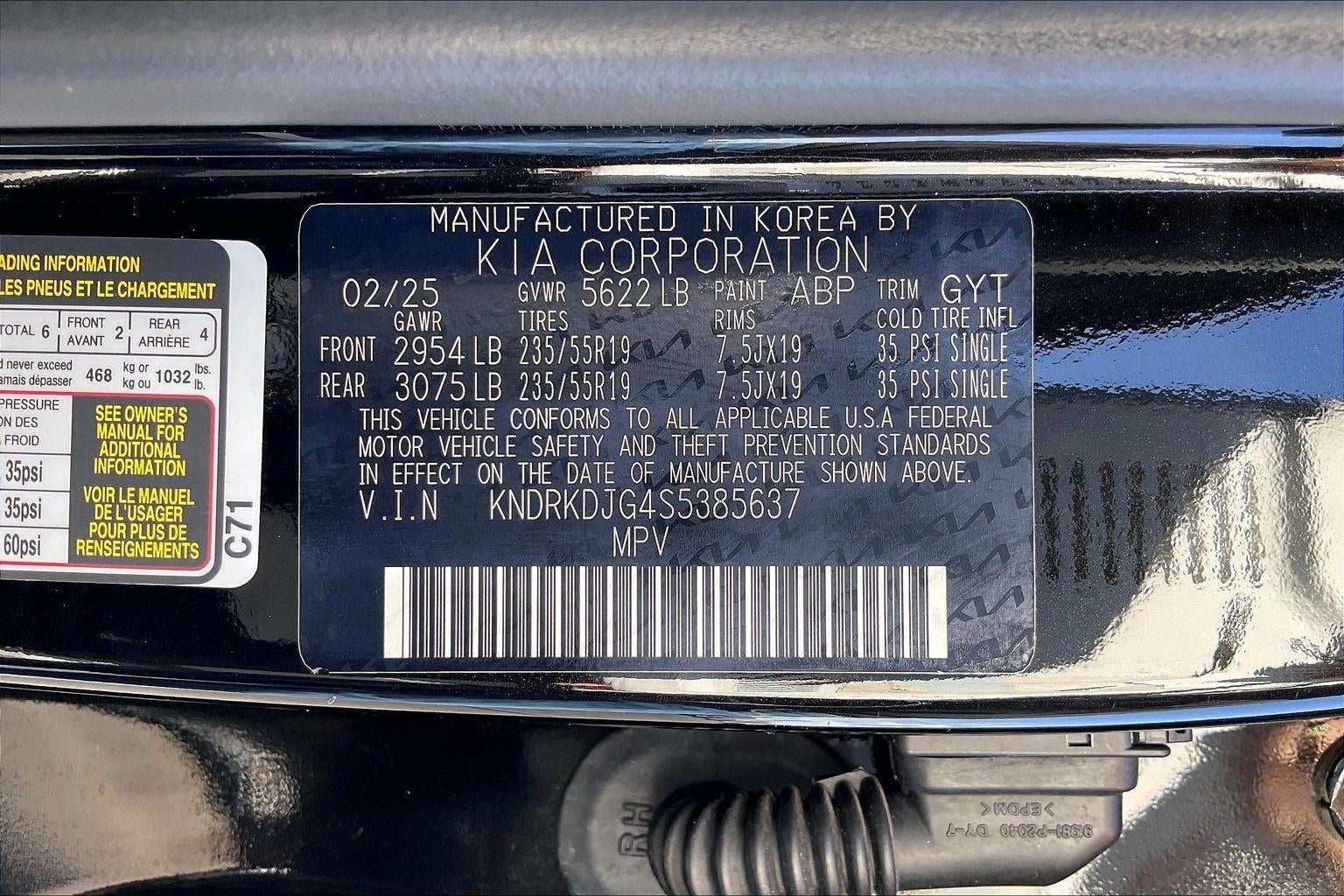 2025 Kia Sorento Hybrid SX Prestige