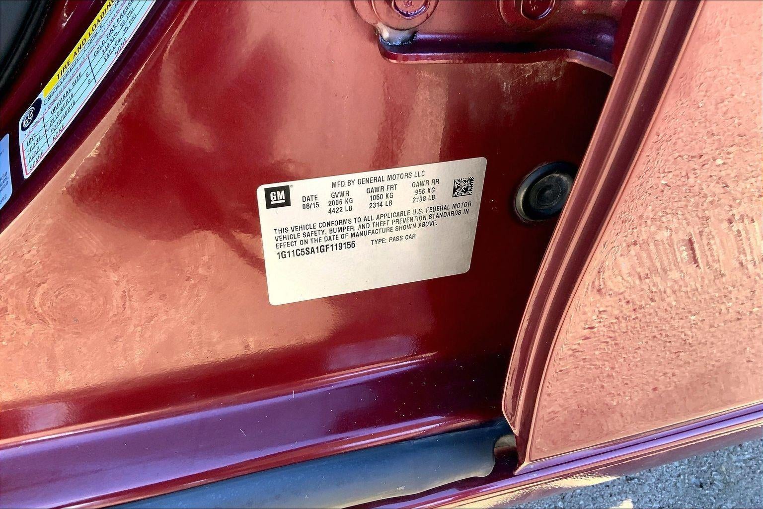 2016 Chevrolet Malibu Limited LT