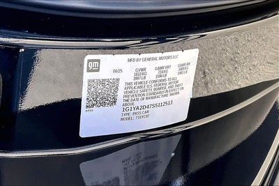 2025 Chevrolet Corvette Stingray 1LT