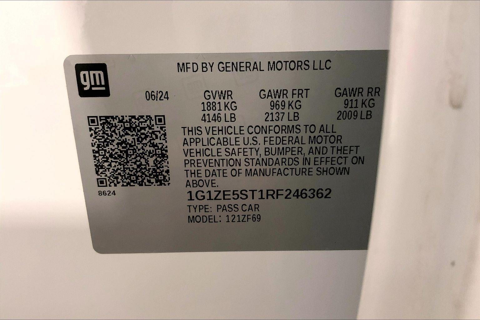 2024 Chevrolet Malibu 2LT