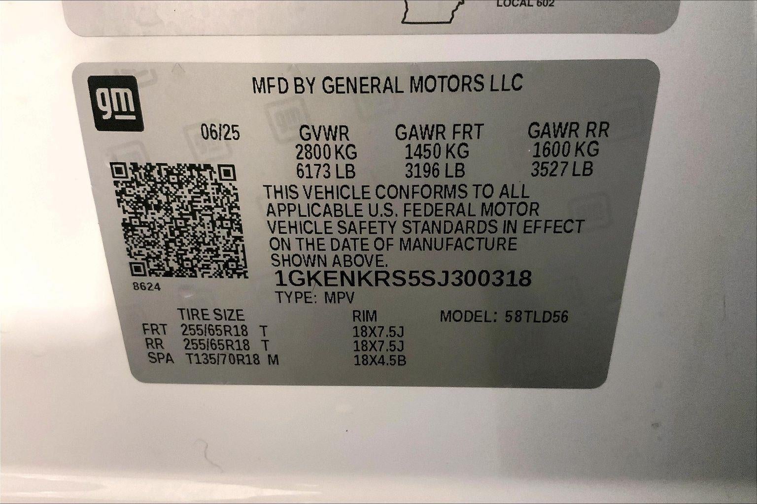 2025 GMC Acadia Elevation