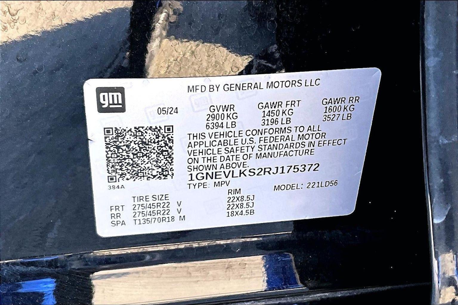 2024 Chevrolet Traverse RS