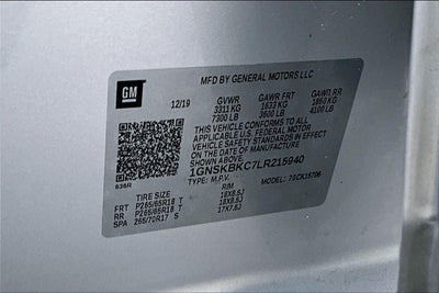 2020 Chevrolet Tahoe LT