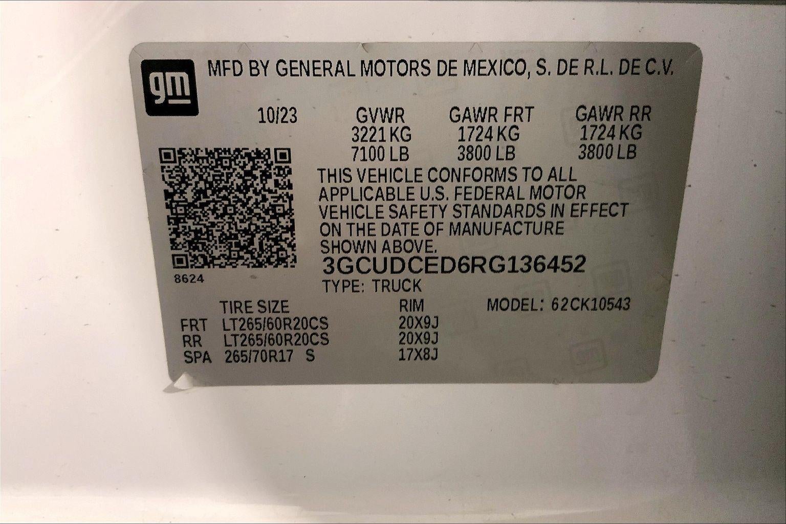 2024 Chevrolet Silverado 1500 Custom Trail Boss