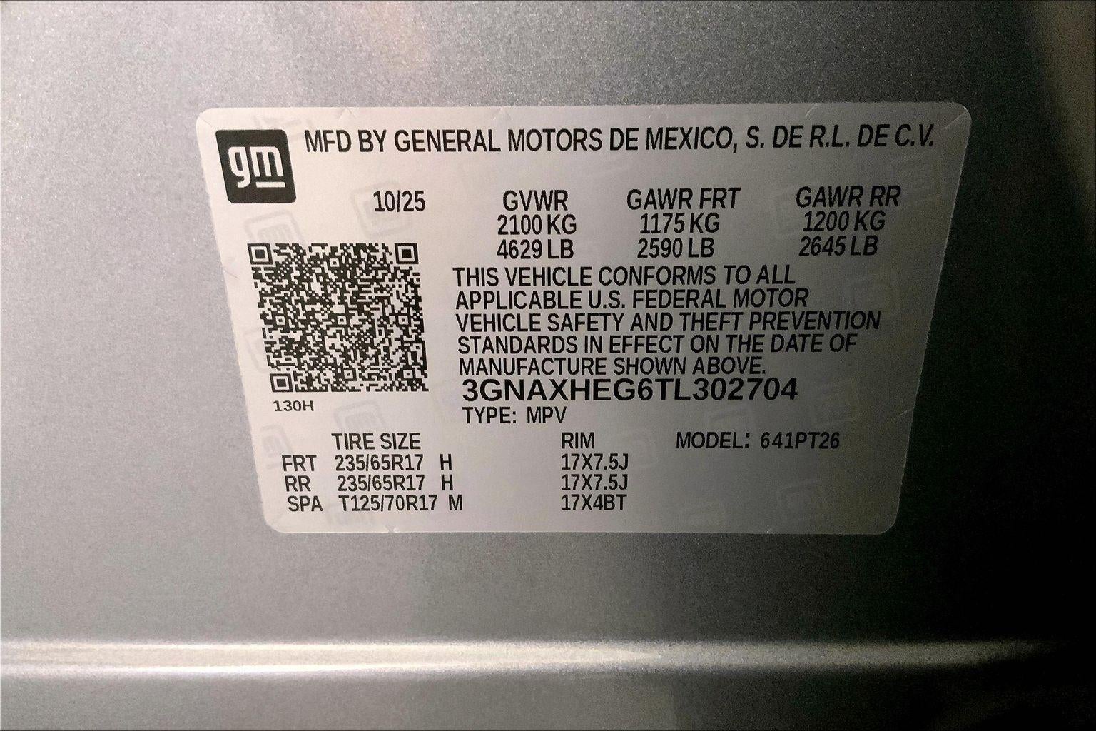 2026 Chevrolet Equinox LT
