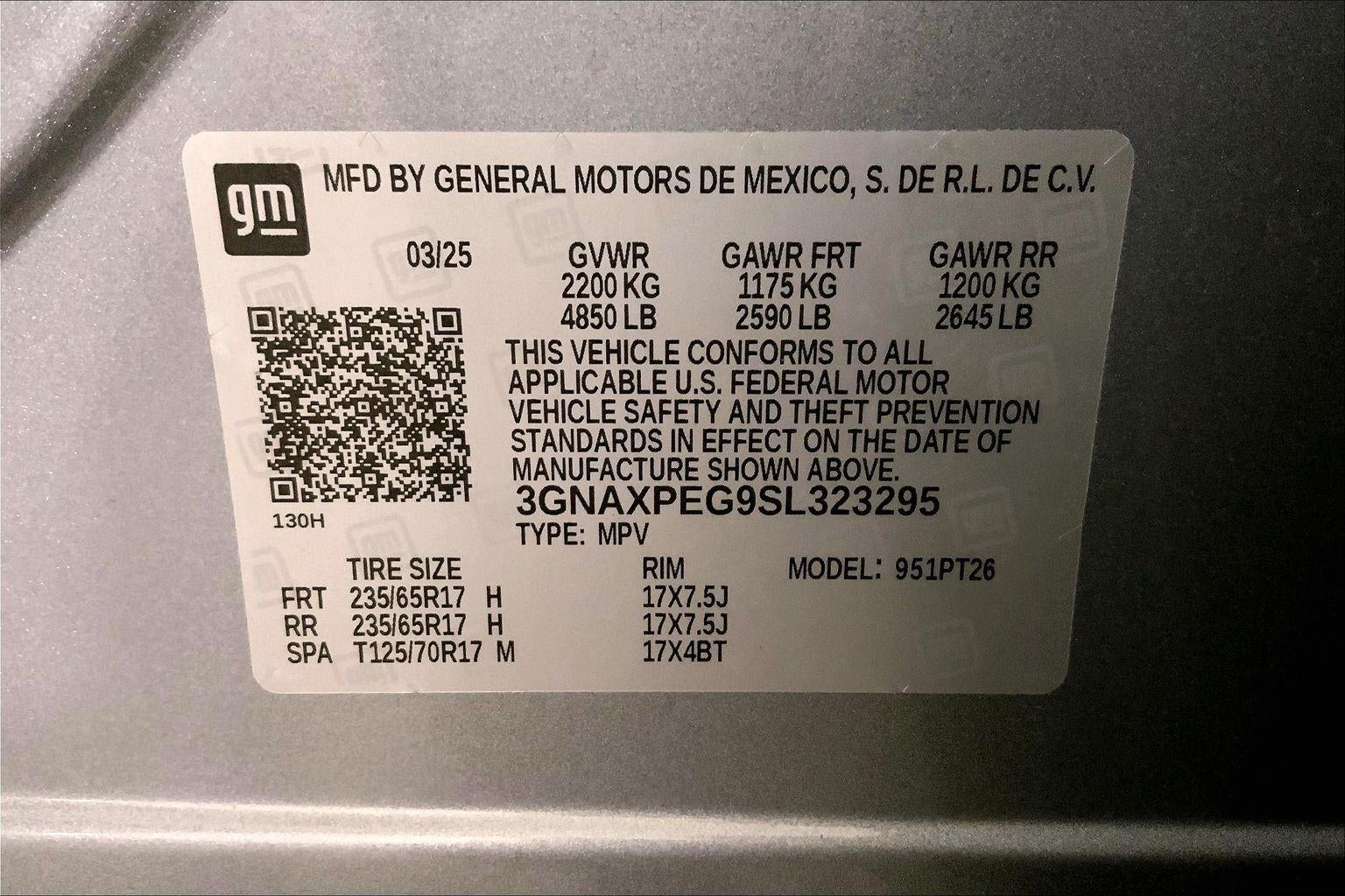 2025 Chevrolet Equinox LT