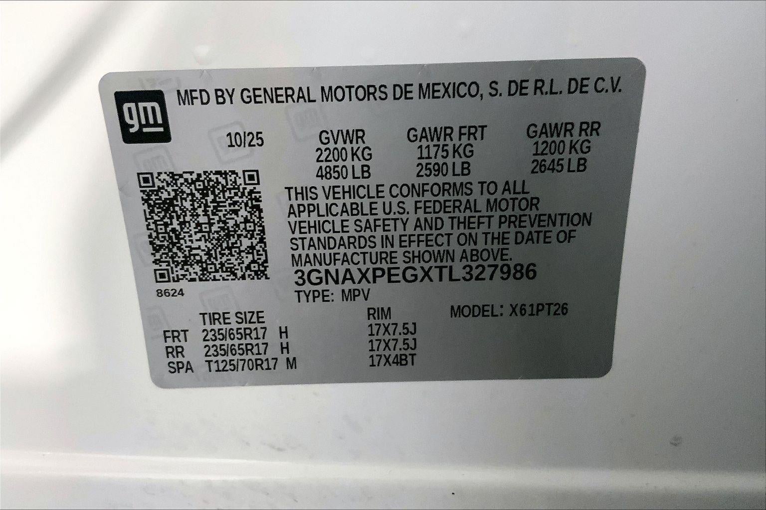 2026 Chevrolet Equinox LT