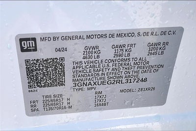 2024 Chevrolet Equinox LT