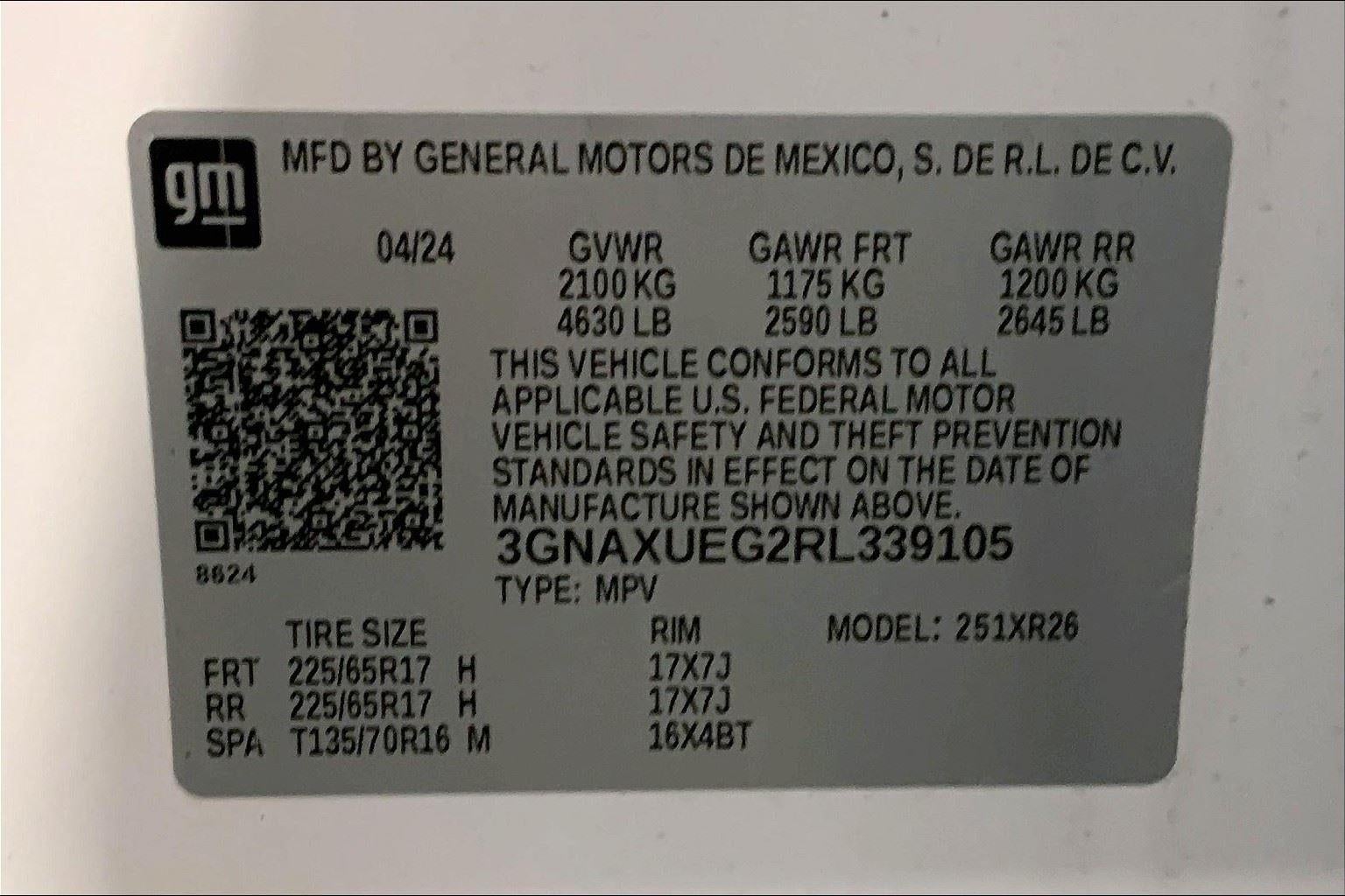 2024 Chevrolet Equinox LT