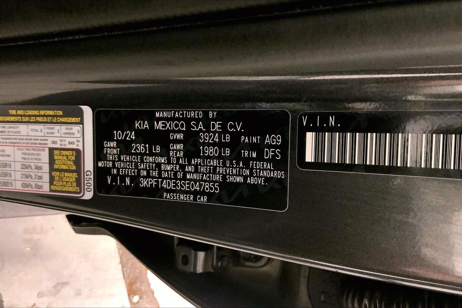 2025 Kia K4 LXS
